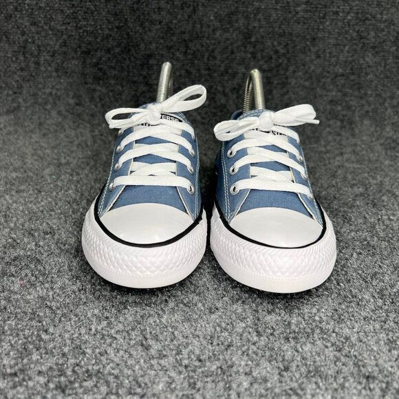 Converse Coral Ox Shoes Women's Size 7 Blue Chuck Taylor All Star Low Sneakers - Picture 2 of 11
